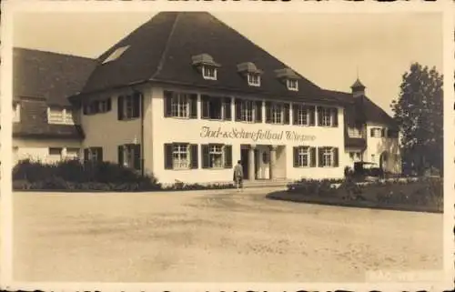 Foto Ak Bad Wiessee in Oberbayern, Jod- und Schwefelbad Wiessee