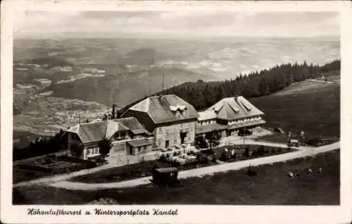 Ak Waldkich im Schwarzwald, Kandel, Berghotel, Panorama