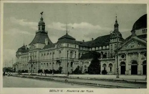 Ak Berlin Charlottenburg, Akademie der Musik