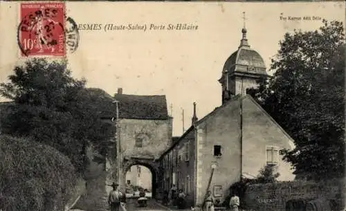 Ak Pesmes Haute Saône, Porte St-Hilaire