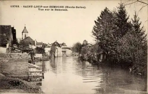 Ak Saint Loup sur Semouse Haute Saône, Semouse