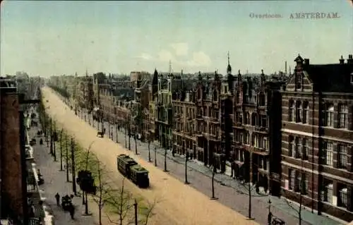 Ak Amsterdam Nordholland Niederlande, Overtoom