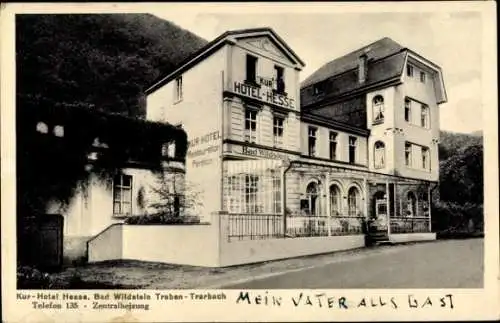 Ak Bad Wildstein Traben Trarbach an der Mosel, Kurhotel Hesse