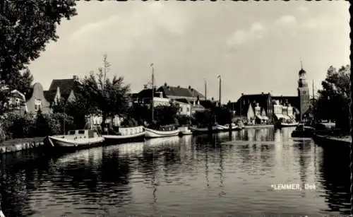 Ak Lemmer Friesland Niederlande, Dok