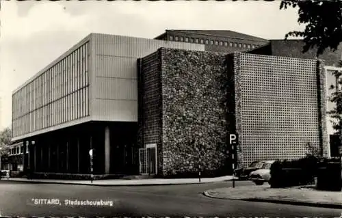 Ak Sittard Limburg Niederlande, Stadsschouwburg