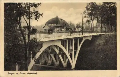 Ak Bergen op Zoom Nordbrabant Niederlande, Zoom Bridge