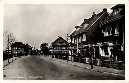 Ak Waddinxveen Südholland, Kanaalstraat