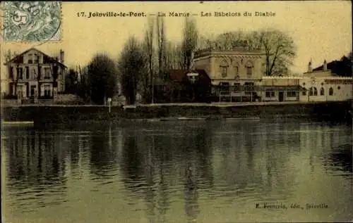 Ak Joinville le Pont Val de Marne, Die Schmuckstücke des Teufels