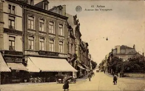 Ak Arlon Aarlen Wallonien Luxemburg, Avenue des Voyageurs