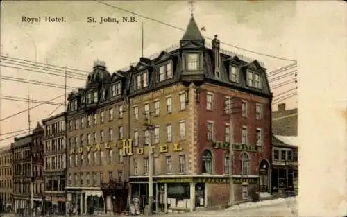 Ak St John New Brunswick Kanada, Royal Hotel