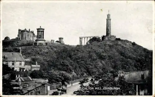 Ak Edinburgh Schottland, Calton Hill