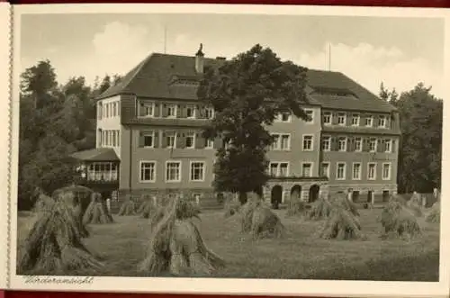 kleines Album Post Erholungsheim Hohnstein Sächs. Schweiz , 18 Bilder