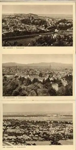 kleines Album Elsass Stadt-Ansichten, 20 AK