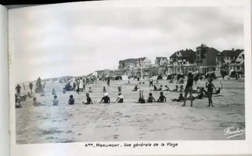 kleines Album 10 AK von Merlimont Plage