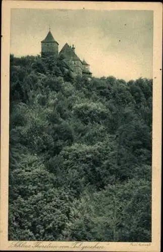 Set von 13 AK "Eine Reise durch Seelchens Reich" Paul Hommel,Gerabronn Baden Württemberg, Schloss Mo