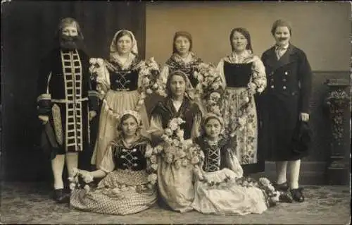 Set von  5 Ak Atelier Gudrun, Kelkheim 