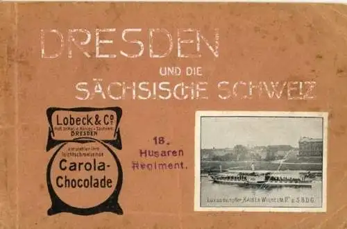 kleines Album  21 AK Dresden und die Sächsische Schweiz