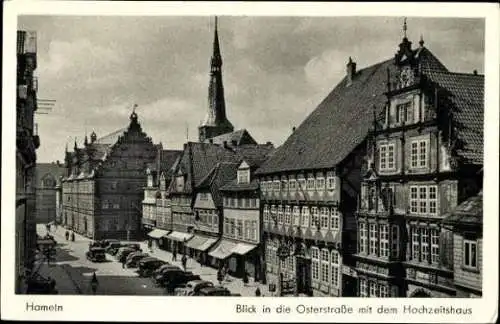 Set von 11 AK Hameln a. d. Weser Rattenfängerhaus usw.
