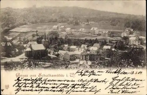 Ak Schalksmühle im Sauerland, Gesamtansicht