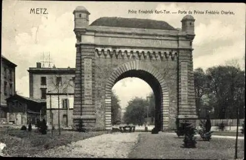 10 alte Ak Metz in Frankreich, diverse Ansichten