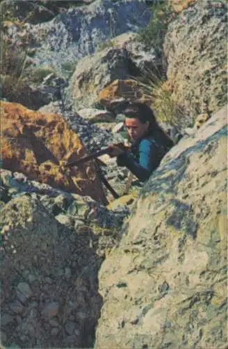 Sammelbild Karl May, Filmszene, Durchs wilde Kurdistan, Nr. 423, Ingdscha