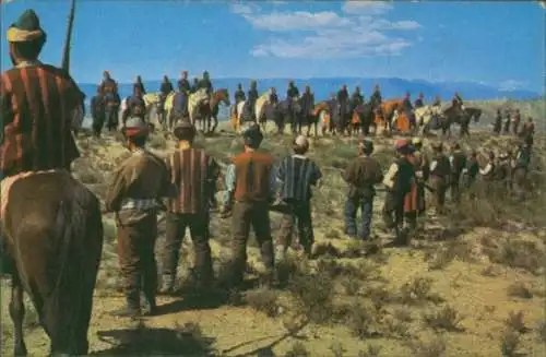 Sammelbild Karl May, Filmszene Durchs wilde Kurdistan, Nr. 413, Türken ergeben sich