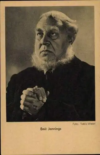 Ak Schauspieler Emil Jannings, Portrait