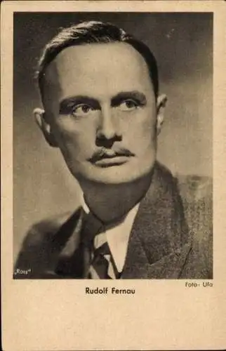 Ak Schauspieler Rudolf Fernau, Portrait