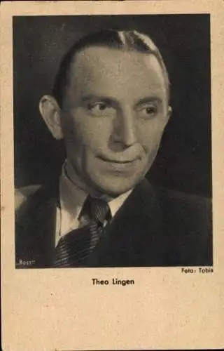 Ak Schauspieler Theo Lingen, Portrait