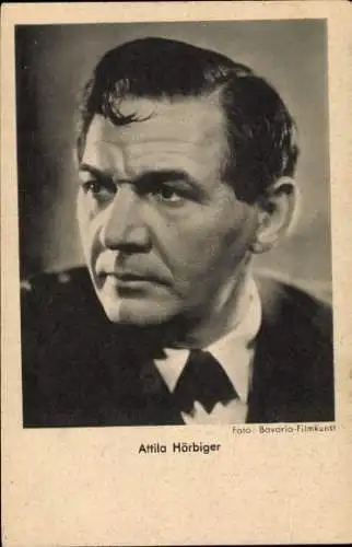 Ak Schauspieler Attila Hörbiger, Portrait