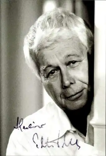 Ak Schauspieler Peter Weck, Portrait, Autogramm