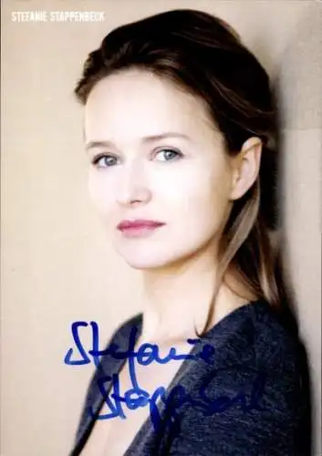 Ak Schauspielerin Stefanie Stappenbeck, Portrait, Autogramm