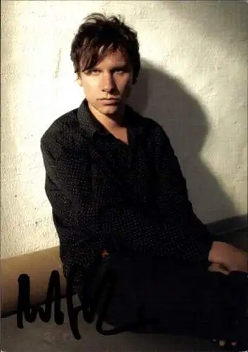 Ak Schauspieler Robert Stadlober, Portrait, Autogramm