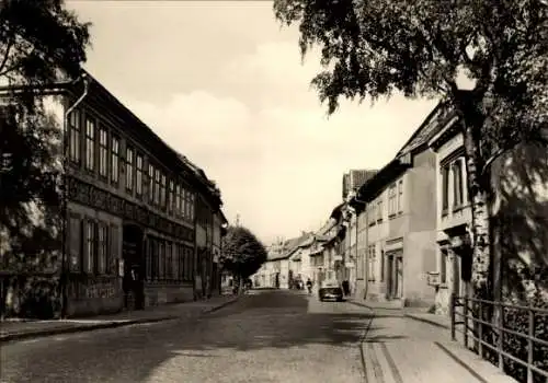 Ak Greußen in Thüringen, Töpfermarkt