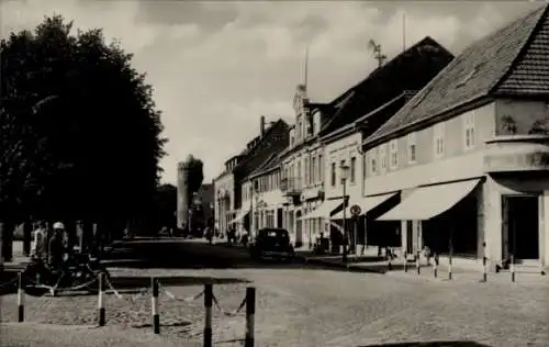 Ak Beeskow in der Mark, Ernst Thälmann Straße