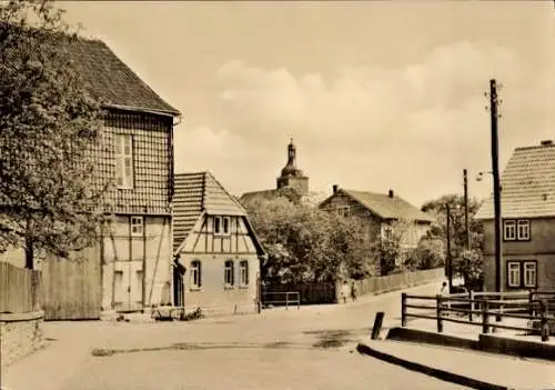 Ak Weberstedt in Thüringen, Hauptstraße