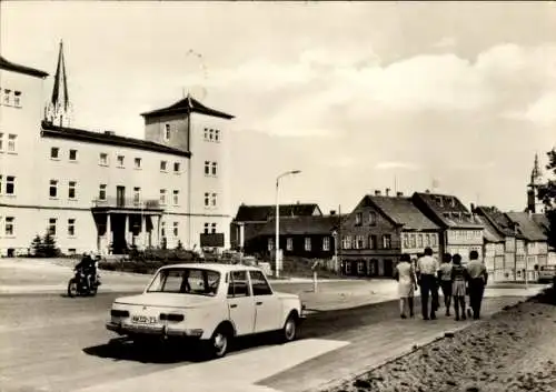 Ak Bad Langensalza in Thüringen, Mühlhäuser Straße