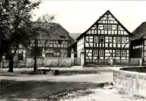 Ak Breitungen an der Werra, Dorfplatz, Frauenbreitungen