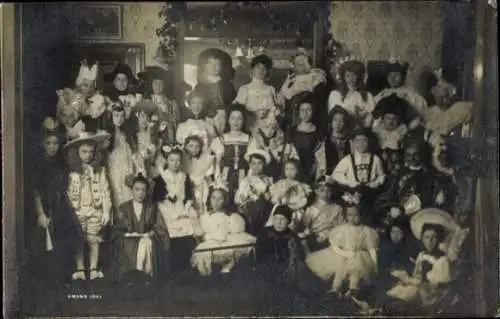 Foto Ak Kinder in Kostümen, Gruppenbild, Photo Scherr Epinal