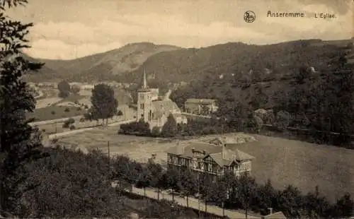 Ak Anseremme Dinant Wallonien Namur, Kirche