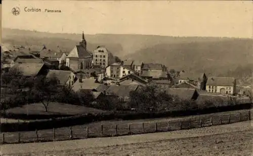 Ak Corbion Bouillon Wallonien Luxemburg, Panorama