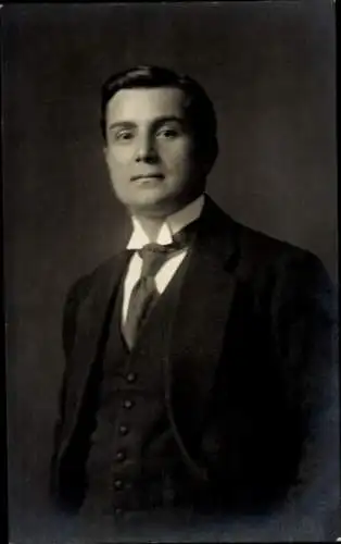 Ak Schauspieler, Portrait