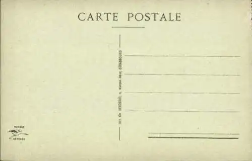 Ak Metz-Moselle, 14. Juli 1919, Lied der Marseillaise vom Chor Elsass-Lothringen