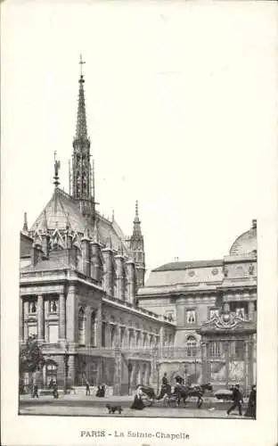 Ak Paris I Ile de la Cité, Sainte Chapelle