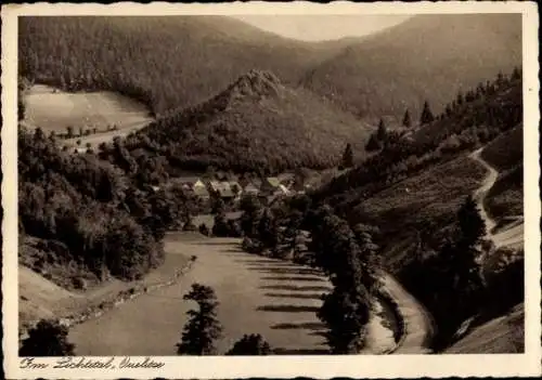 Ak Quelitz Unterweißbach in Thüringen, Lichtetal