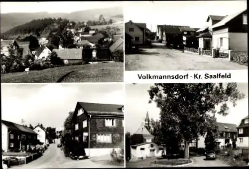 Ak Volkmannsdorf Saalfelder Höhe Saalfeld an der Saale Thüringen, Teilansichten