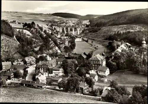 Ak Wallendorf Lichte Neuhaus am Rennweg, Panorama