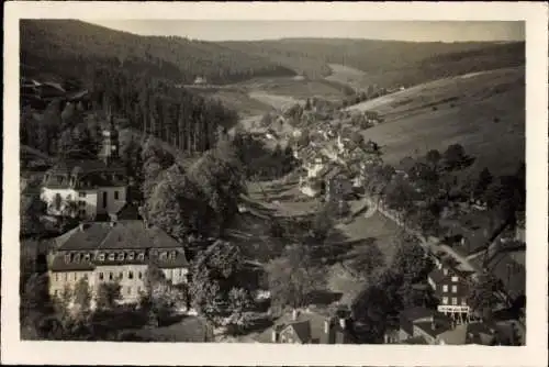 Ak Lichte Neuhaus am Rennweg Thüringen, Panorama