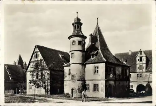 Ak Rothenburg ob der Tauber Mittelfranken, Hegenreiterhaus