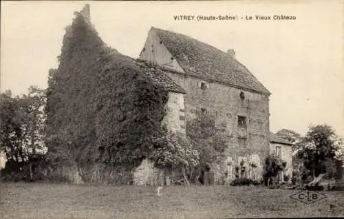 Ak Vitrey Haute Saône, Altes Schloss